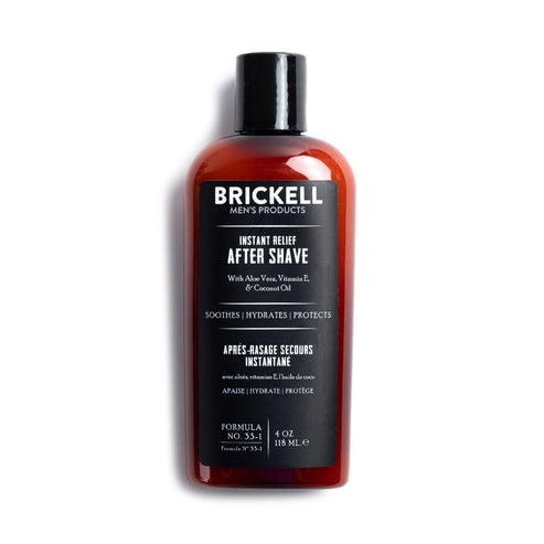Brickell Instant Relief Aftershave – Uncrate