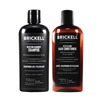 Brickell Relieving Hair Care Routine