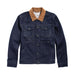 Bridge & Burn Dark Denim Burl Trucker Jacket - Dark Denim