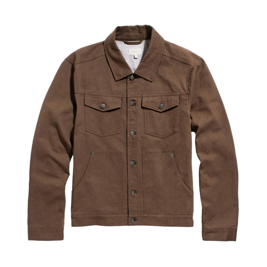 Bridge & Burn Burl Walnut Trucker Jacket