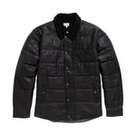 Bridge & Burn Holman Quilted Jacket - Black Waxed Canvas