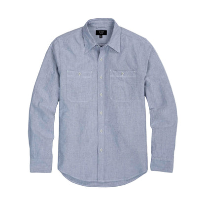 Rivay Bridges Oxford Workshirt in Navy