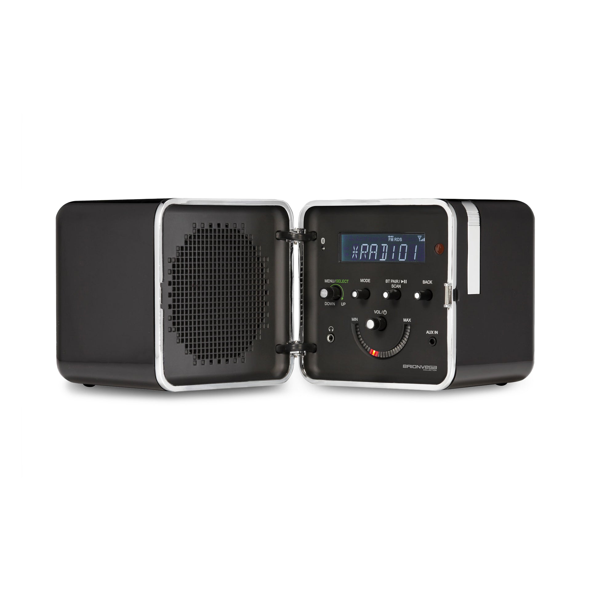 GINGER掲載商品】 radio BRIONVEGA supreme cubo rossoラジオ 50 