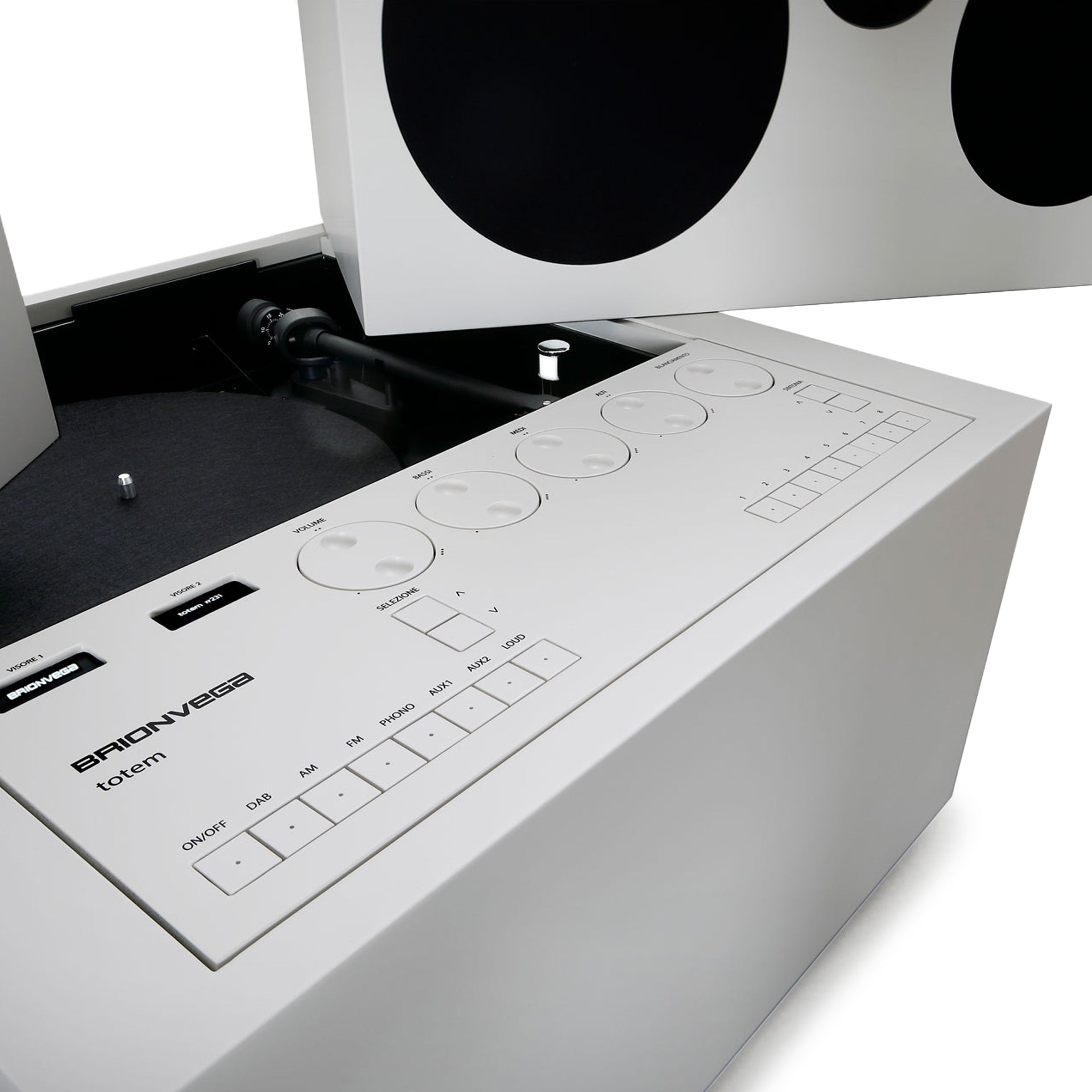 Brionvega RR231 Totem Stereo System | Uncrate Supply