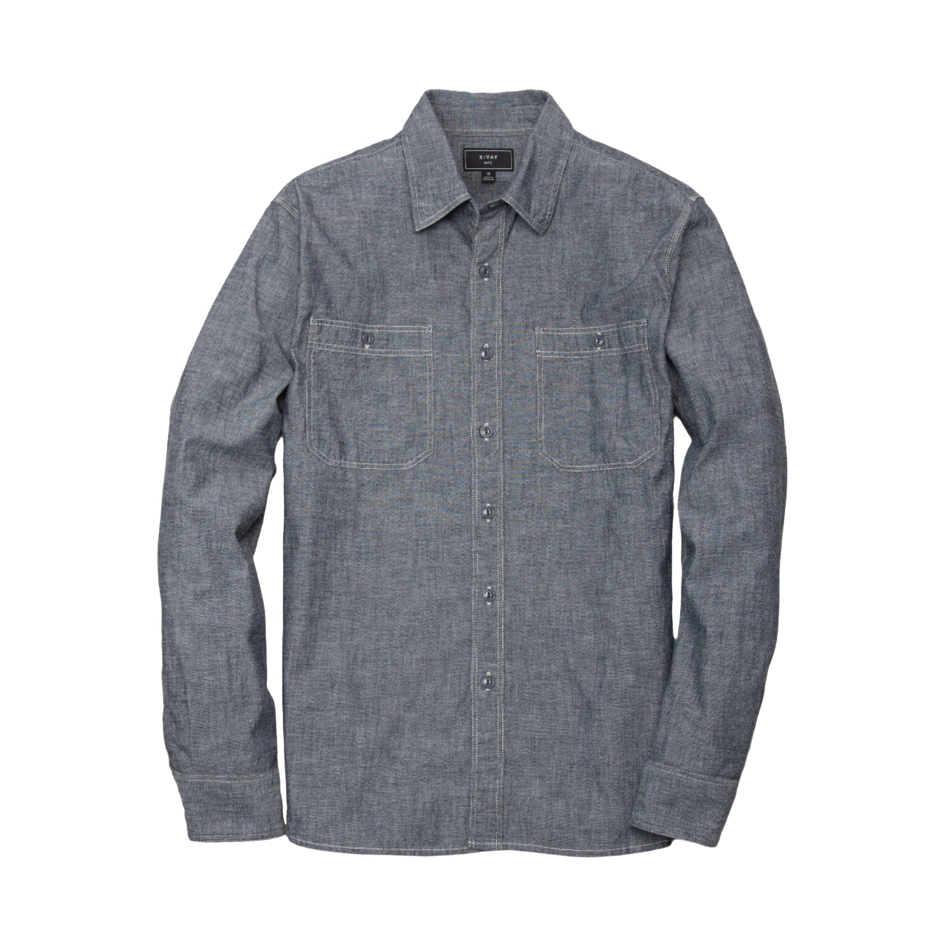 Rivay Butler Selvedge Chambray Workshirt | Uncrate Supply