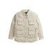 Alpha Industries C-1 MOD SHIRT JACKET - LIMESTONE