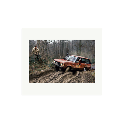 Camel Trophy Training Framed Print