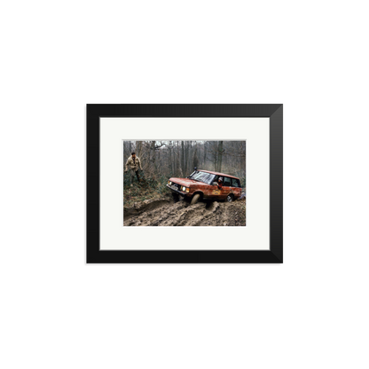 Camel Trophy Training Framed Print