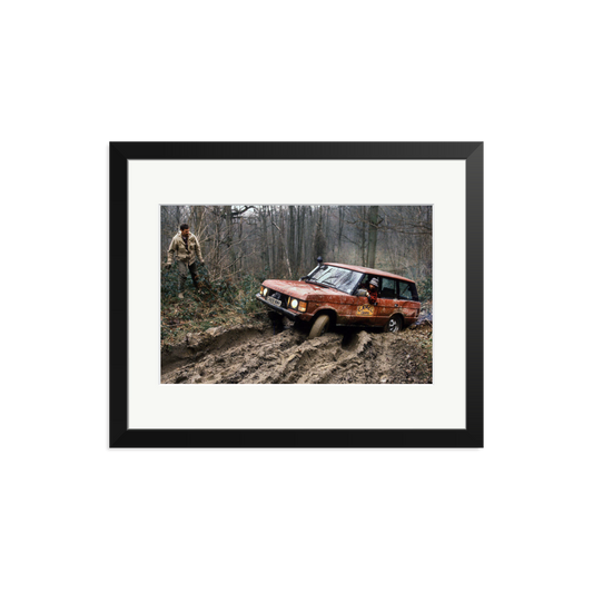 Camel Trophy Training Framed Print