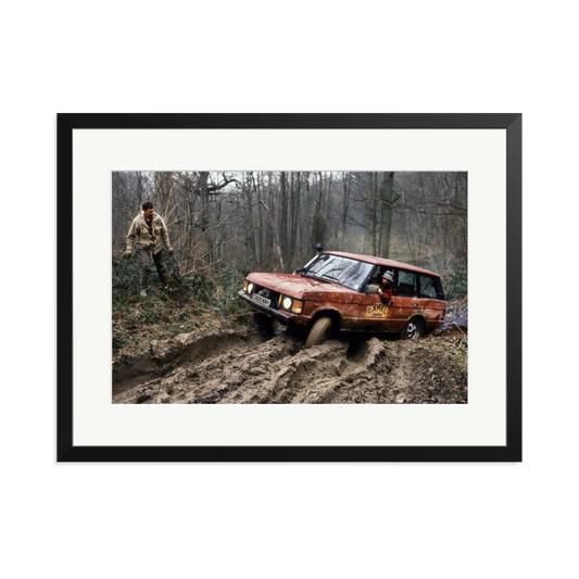 Camel Trophy Training Framed Print