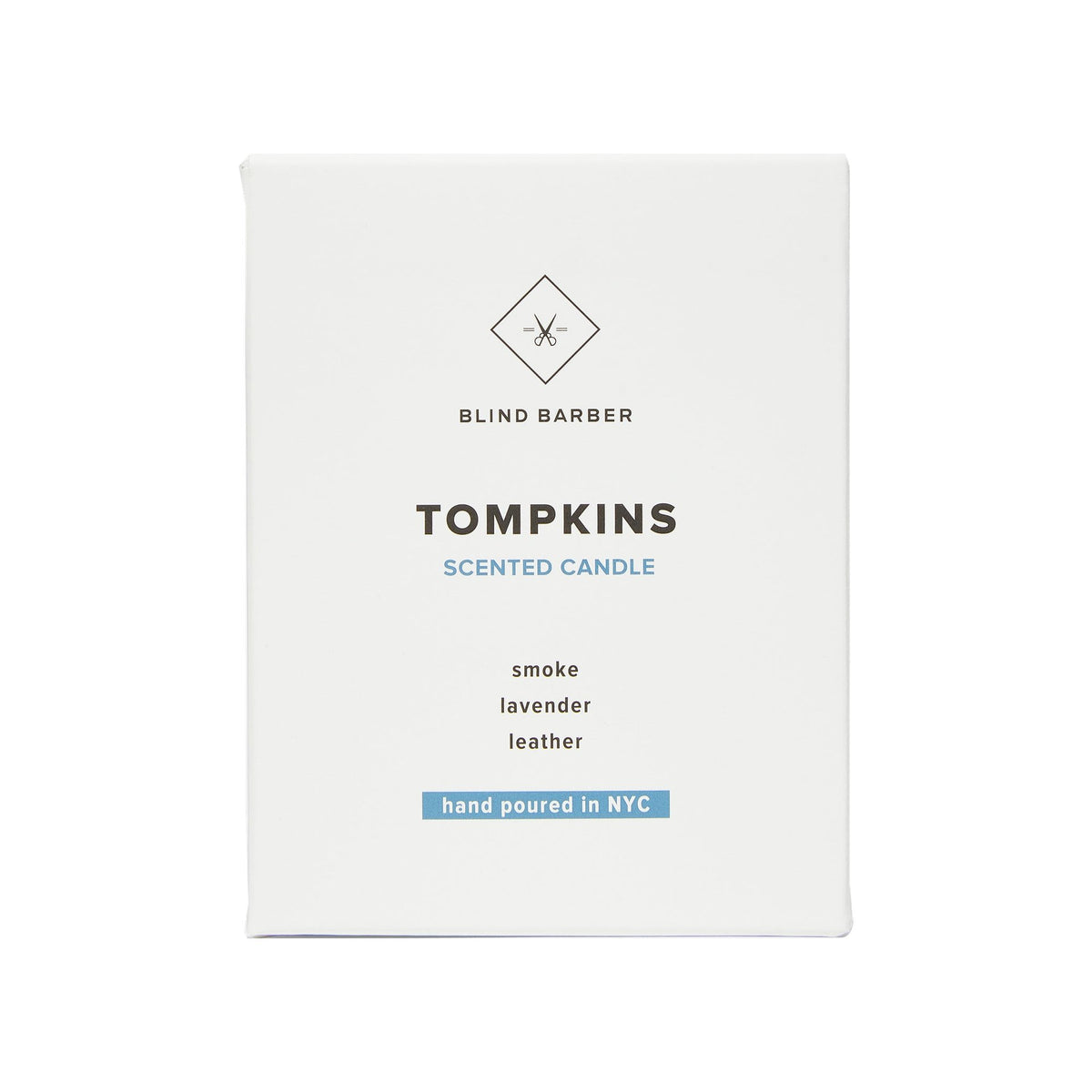 Blind Barber Tompkins Scented Candle