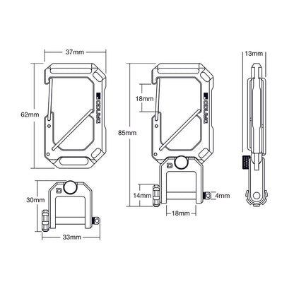 Dango Carabiner & Shackle