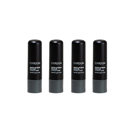 CARDON Matte Lip Balm - 4 Pack