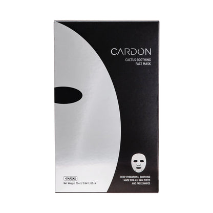 Cardon Cactus Soothing Face Mask 4 Masks