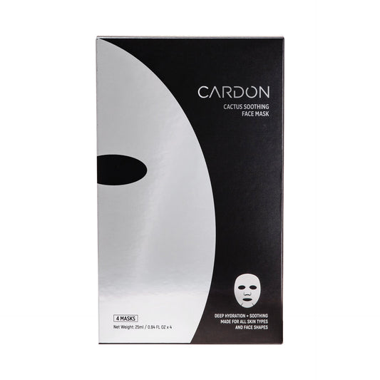 Cardon Cactus Soothing Face Mask 4 Masks