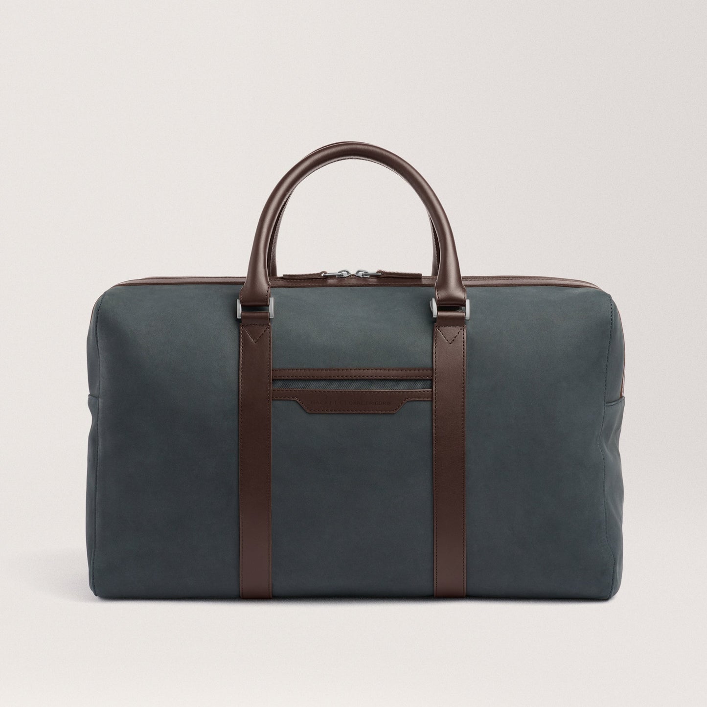 Carl Friedrik Compact Weekender Bag Navy Hackett