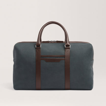 Carl Friedrik Compact Weekender Bag Navy Hackett