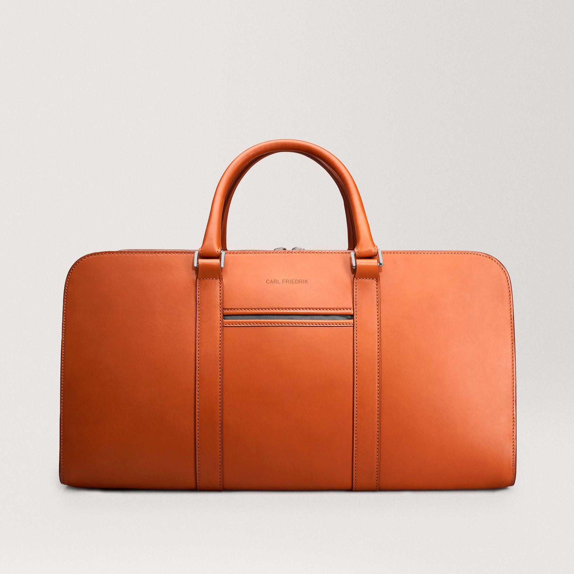 Carl Fredrik Palissy Weekend Bag Cognac
