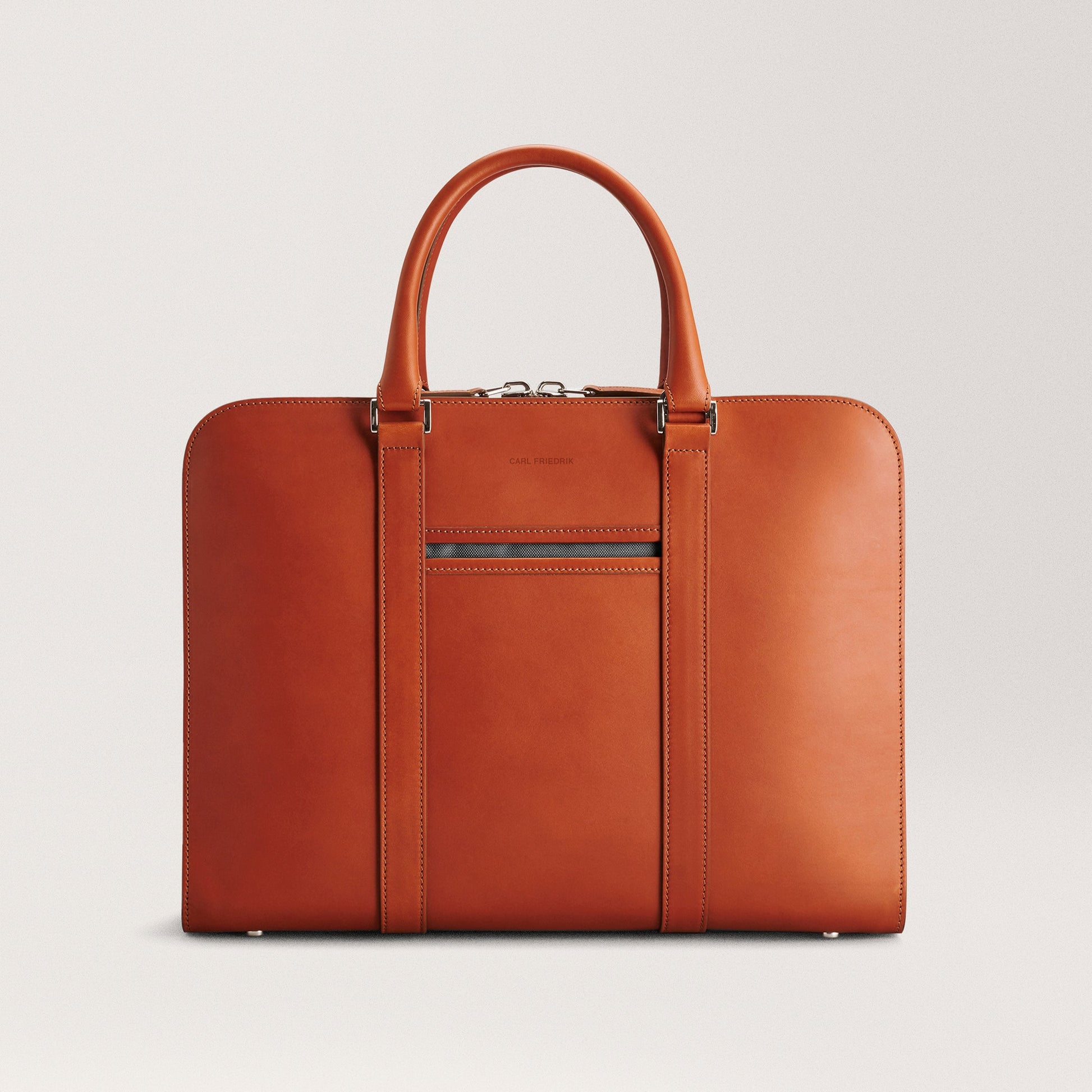 Carl Friedrik Palissy Briefcase Cognac