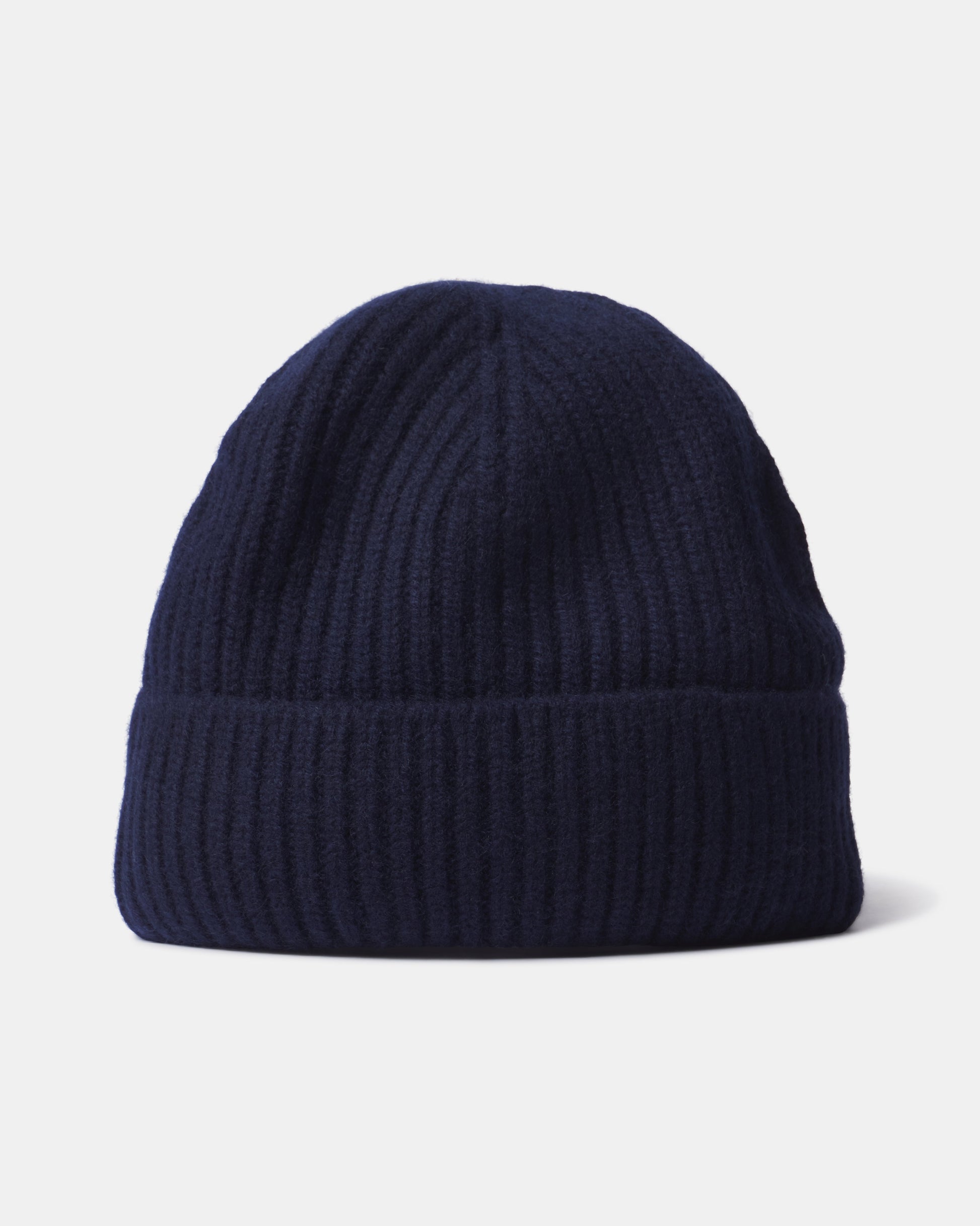 Aaron Levine Cashmere Beanie NAVY