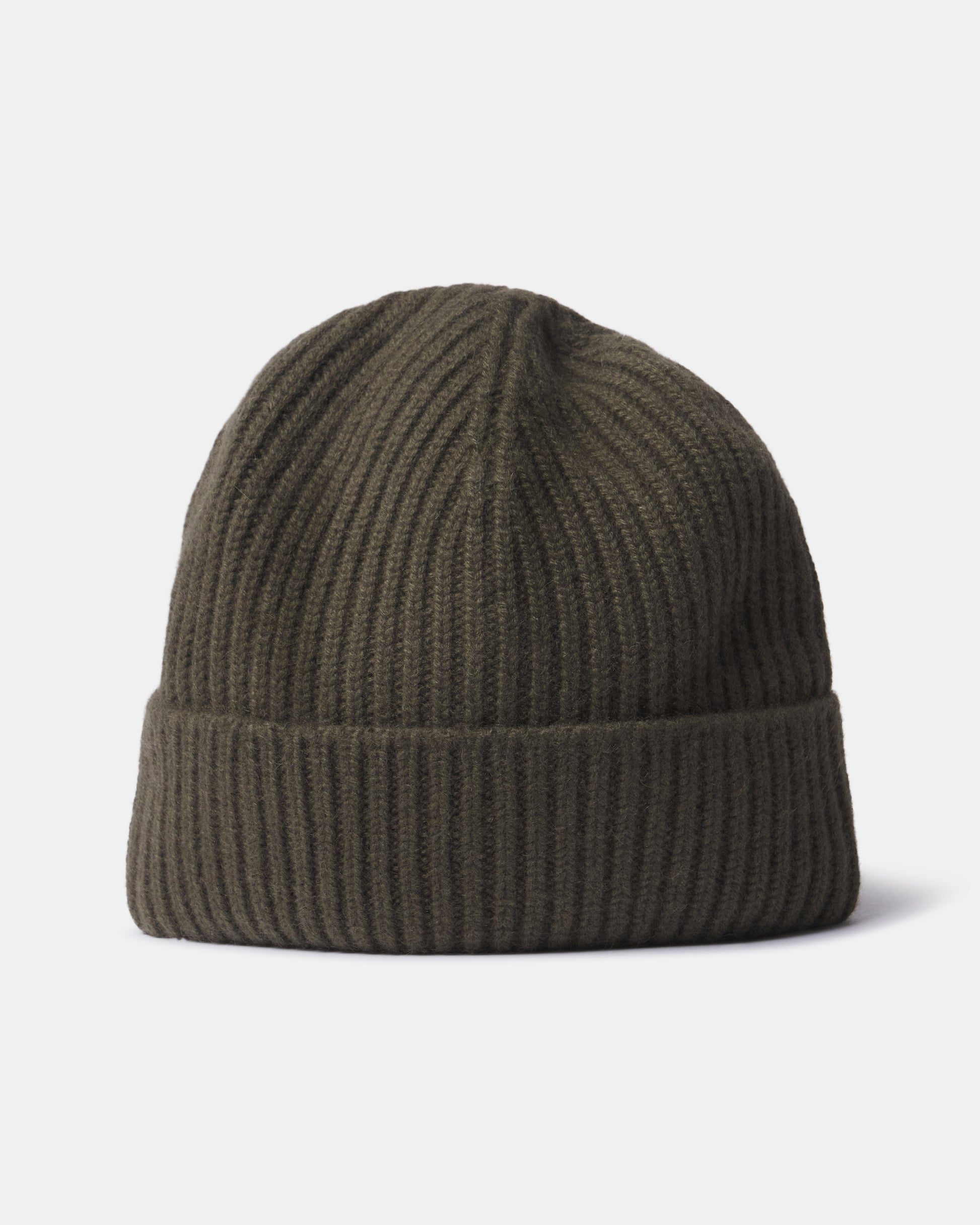 Aaron Levine Cashmere Beanie OLIVE