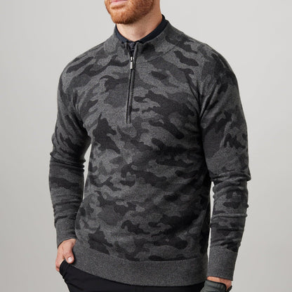 Asher Golf Sero Cashmere Quarter Zip