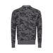 Asher Golf Sero Cashmere Quarter Zip - Charcoal Camo