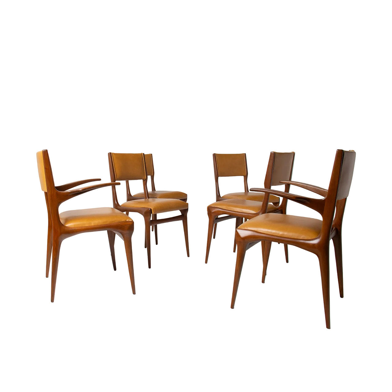 Carlo De Carli Model 671 Dining Chairs