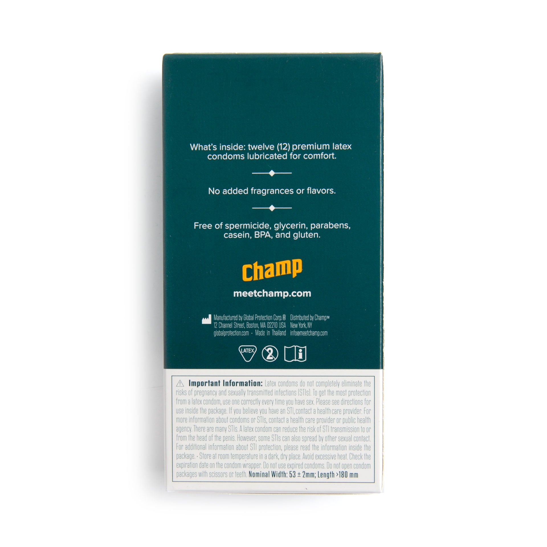 Champ Condoms | Uncrate Supply