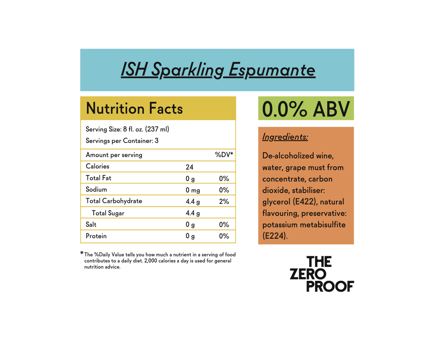 Château del ISH Non-Alcoholic Sparkling Espumante
