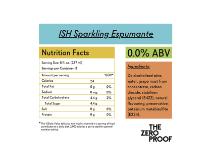 Château del ISH Non-Alcoholic Sparkling Espumante