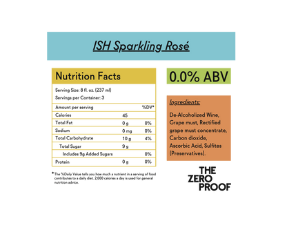 Château del ISH Non-Alcoholic Sparkling Rosé