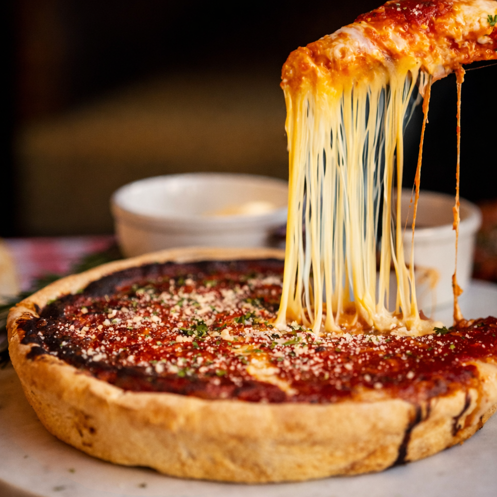 Rupiani's Deep Dish Pizza Sampler