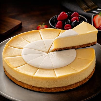 Rupiani's Chicago-Style Cheesecake Trio