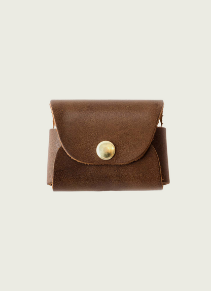 WP Standard Leather AirPods Case Chocolate
