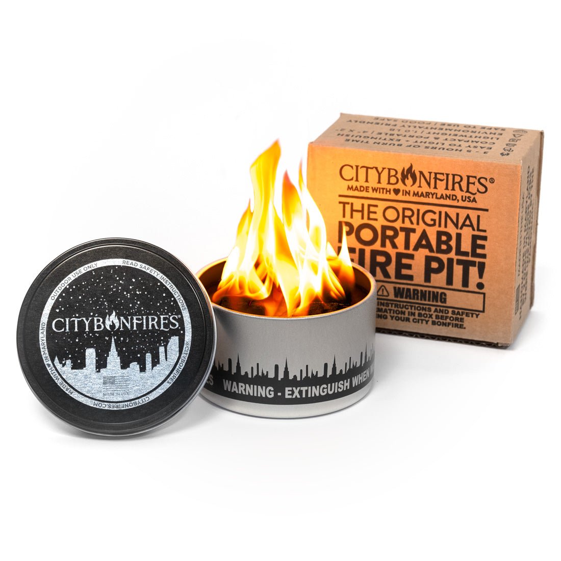 City Bonfire Portable Fire Pit