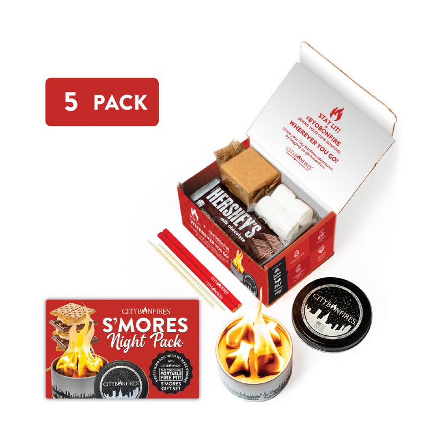 City Bonfires S'mores Night Pack