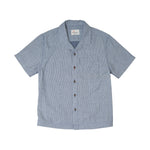 Imperfects Cliffs Camp Collar Shirt - Indigo