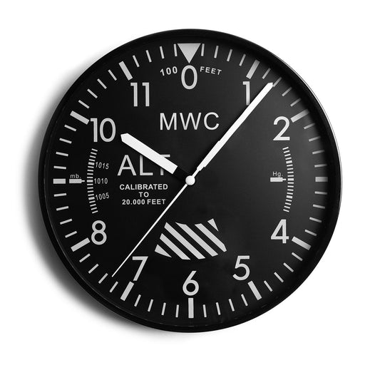 Military Altimeter Wall Clock
