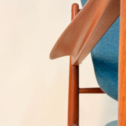 Finn Juhl Model 136 Lounge Chair for France & Son Circa 1950's