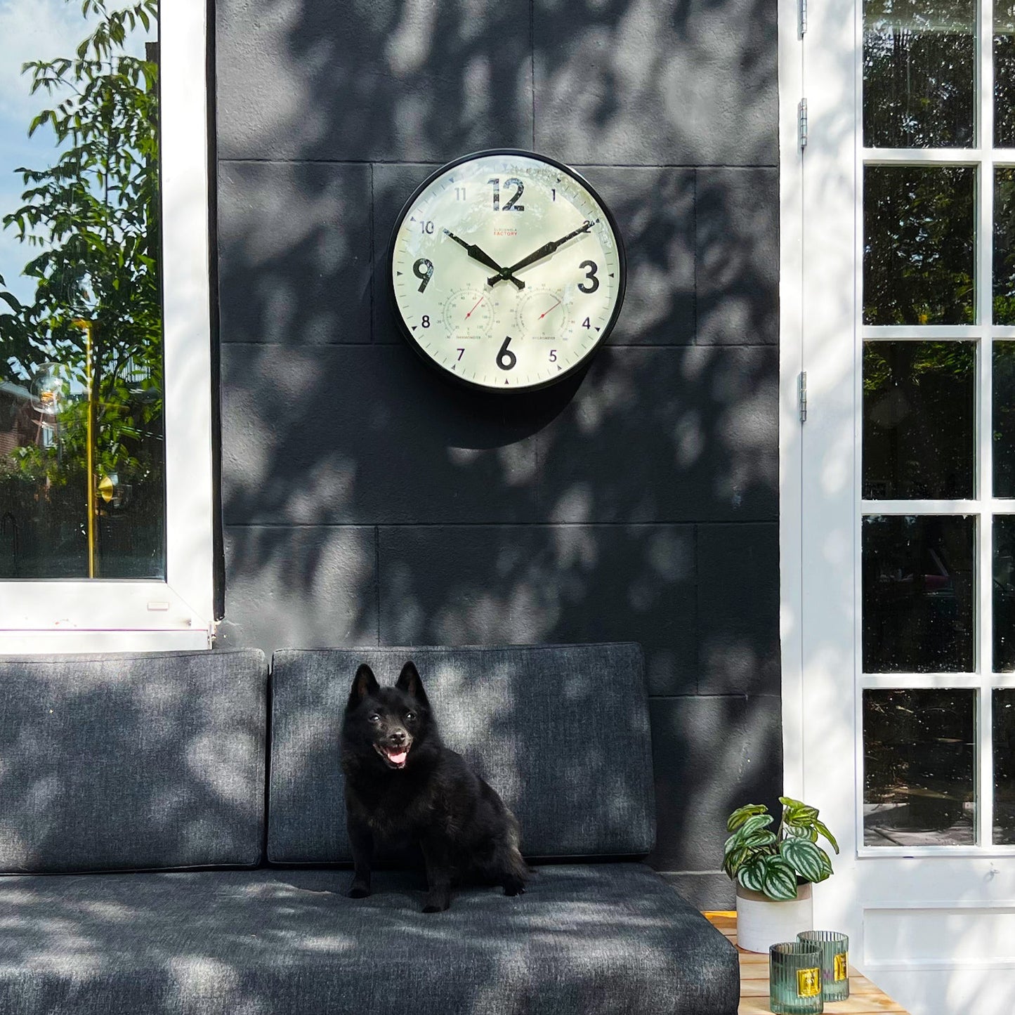 Cloudnola Factory Outdoor Clock & Weather Station