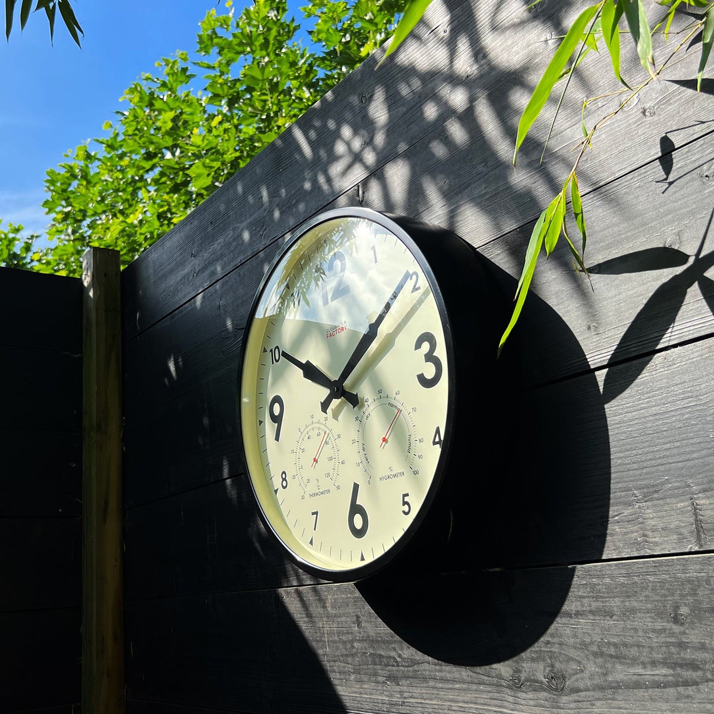 Cloudnola Factory Outdoor Clock & Weather Station