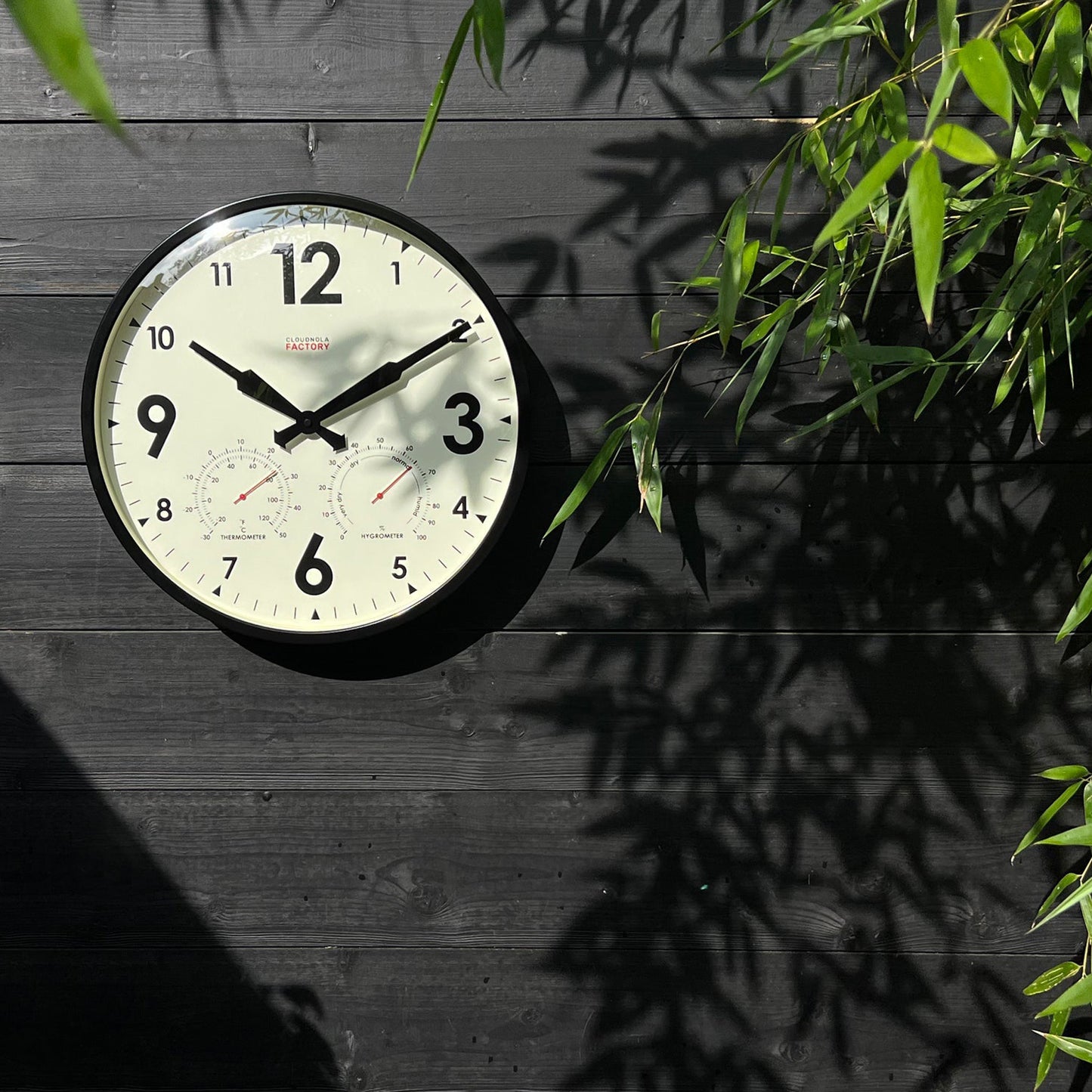 Cloudnola Factory Outdoor Clock & Weather Station