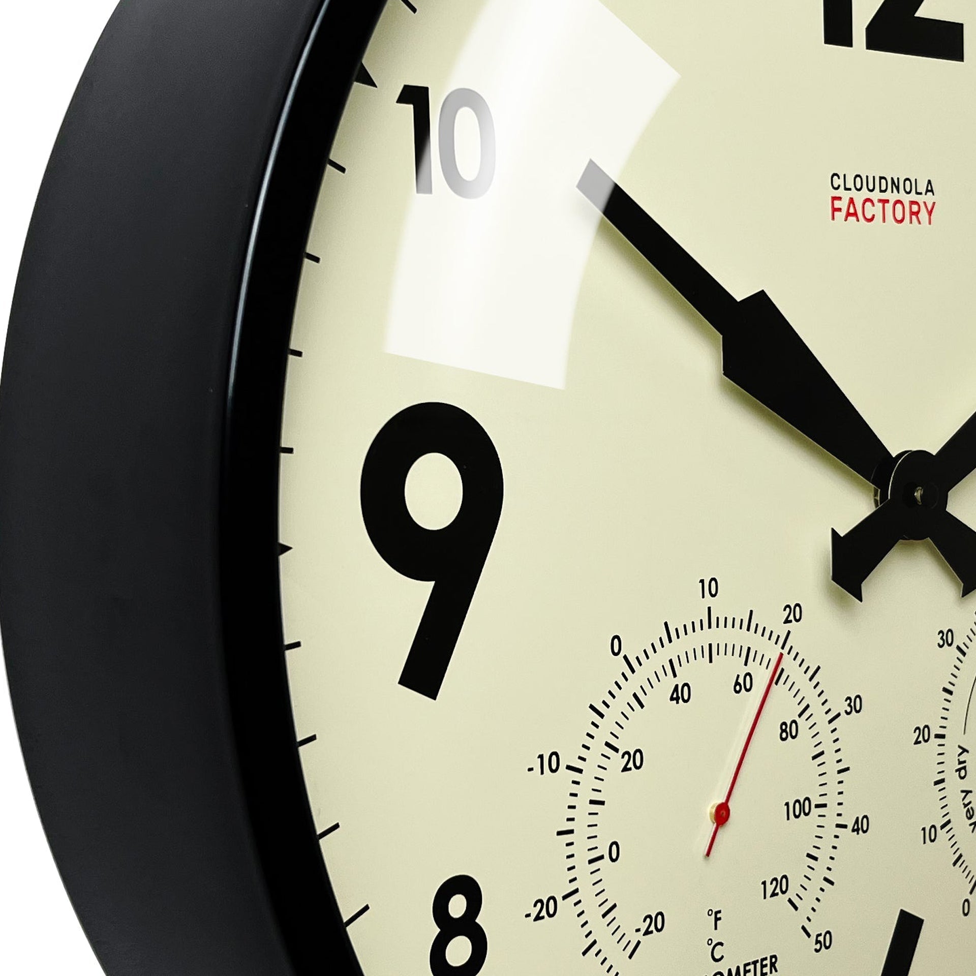 Cloudnola Factory Outdoor Clock & Weather Station | Uncrate Supply