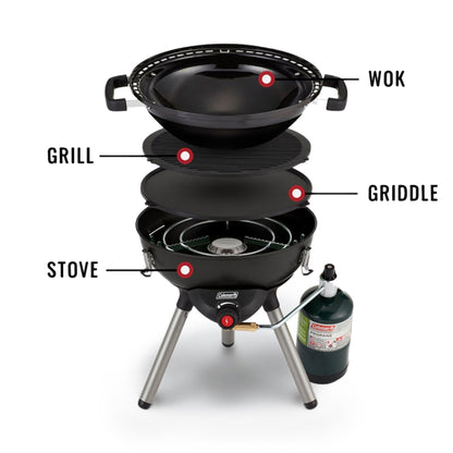 Coleman 4-in-1 Portable Propane Cooking System