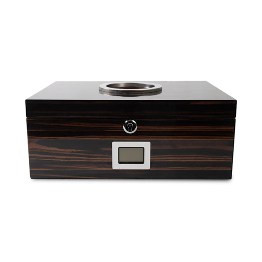 Colton High Gloss Ebony Cigar Humidor