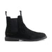 Common Projects Waxed Suede Chelsea Boots - Black