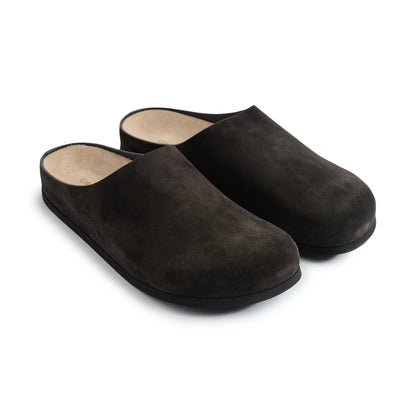 Common Projects Suede Clogs