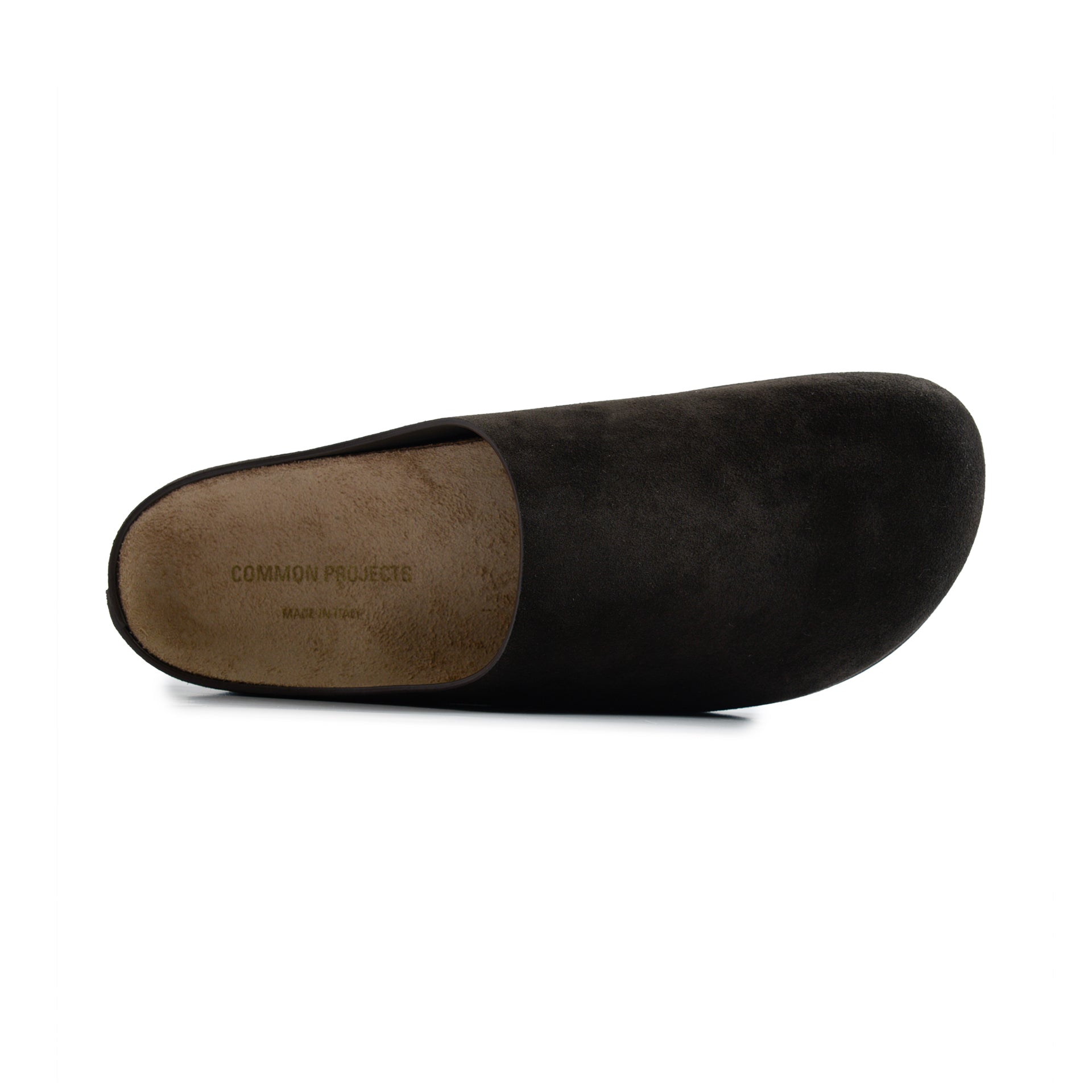 Common Projects Suede Clogs