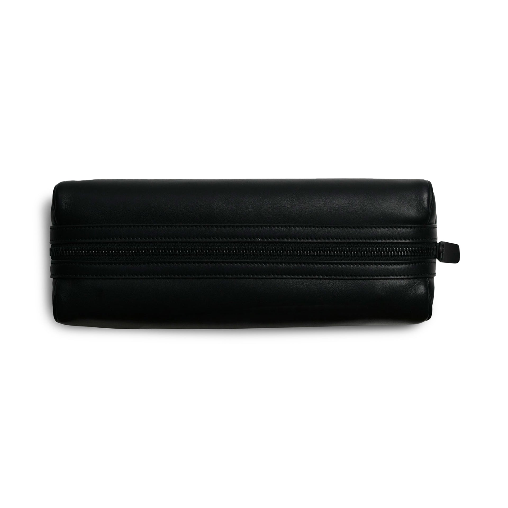 common projects black leather backpack Common Projects Logo-print Leather Wash Bag